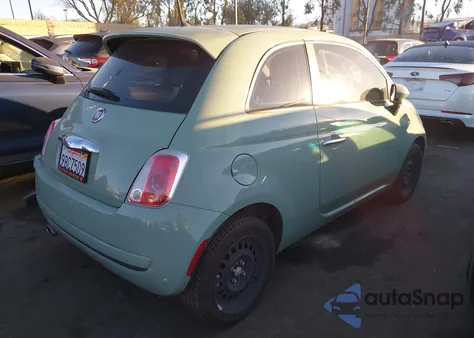 2013 Fiat 500 Pop from USA, damaged, VIN 3C3CFFAR5DT629018